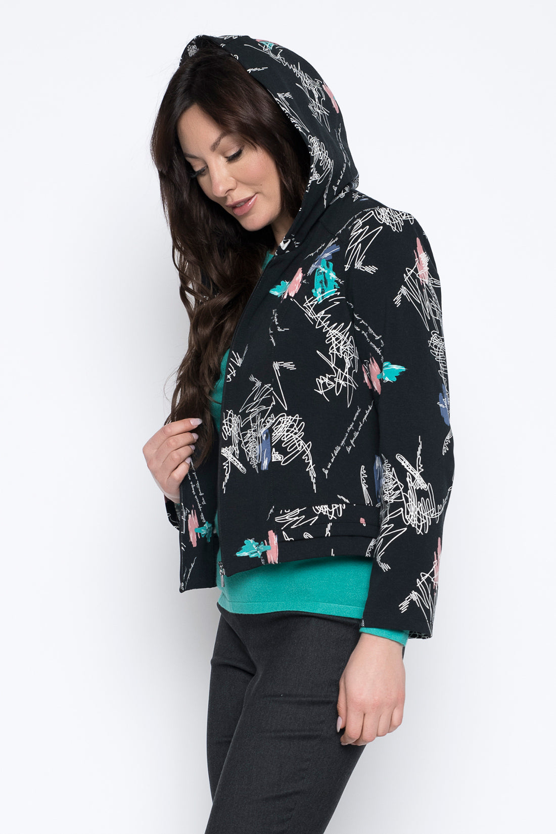 Zip-Front Hooded Jacket | Picadilly Canada | Shop Now