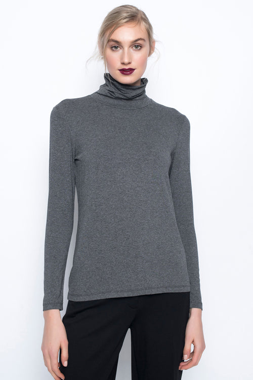 Long Sleeve Turtleneck Top