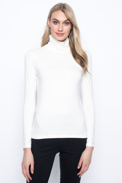 Long Sleeve Turtleneck Top