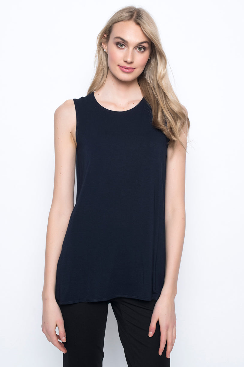 Curved Hem Tank Top