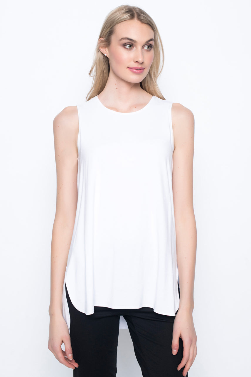 Curved Hem Tank Top