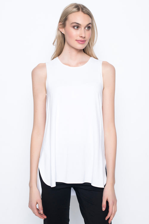 Curved Hem Tank Top