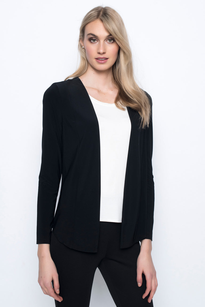 Long Open Front Jacket