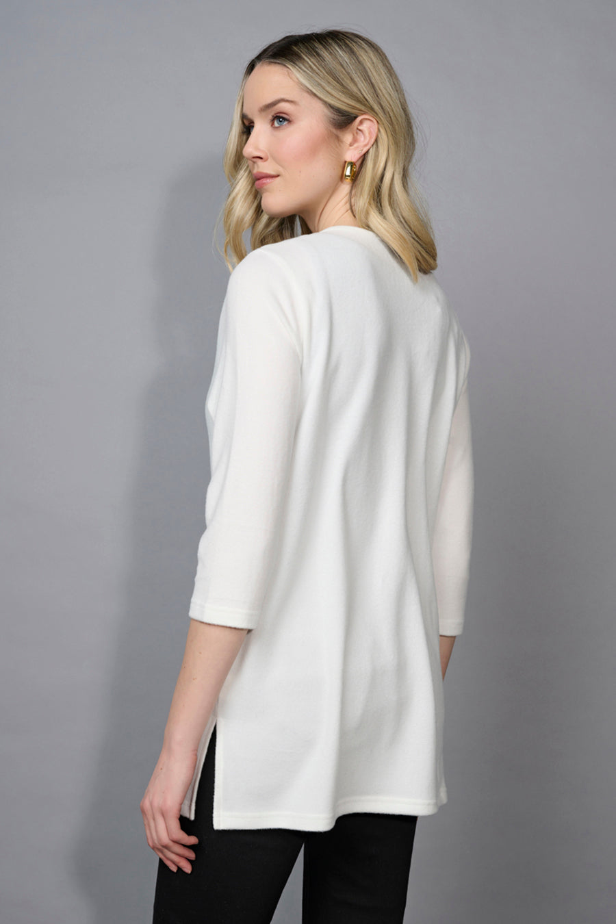 Side Slit Printed Tunic