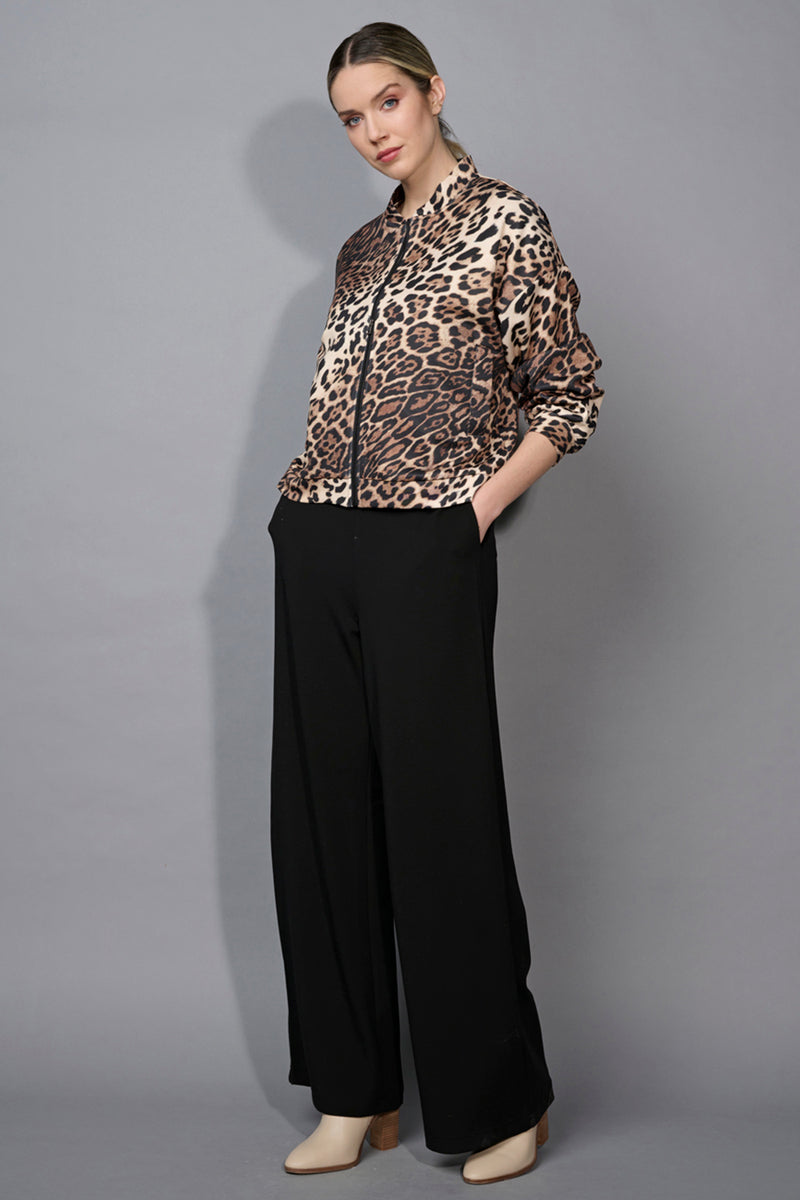 Animal Print Zip-Front Jacket | Shop Now | Picadilly Canada