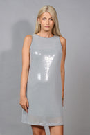 Sleeveless Sequined Dress