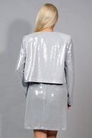 Sleeveless Sequined Dress