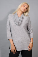 3/4 Sleeves Geometrical Top
