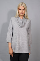 3/4 Sleeves Geometrical Top