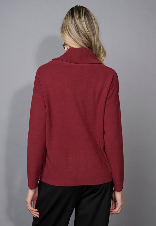 Sequin Sweater Top Back View