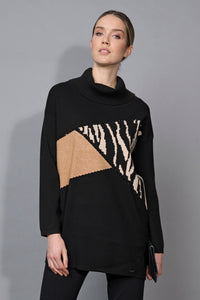 Animal Jacquard Tunic