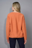 Drawstring Rhinestone Top