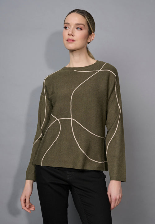 Metallic Trim Top Front View