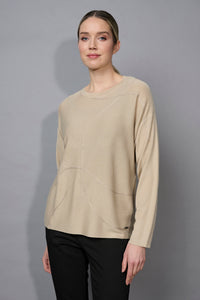 Metallic Trim Top