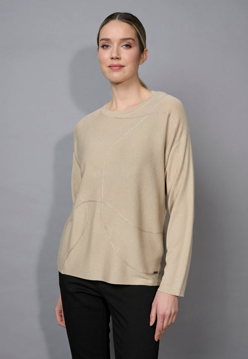 Metallic Trim Top Front View