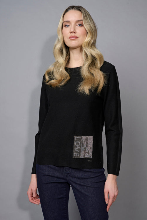Rhinestone Pocket Top