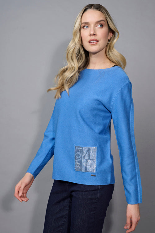Rhinestone Pocket Top