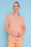 V-Neck Top Front View
