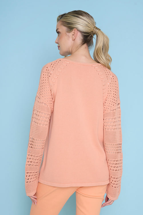 V-Neck Top Back View