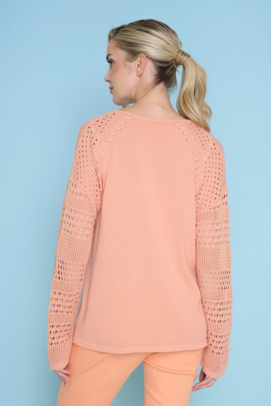 V-Neck Top Back View