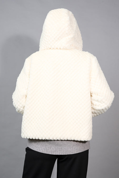 Faux-Fur Zip-Front Jacket