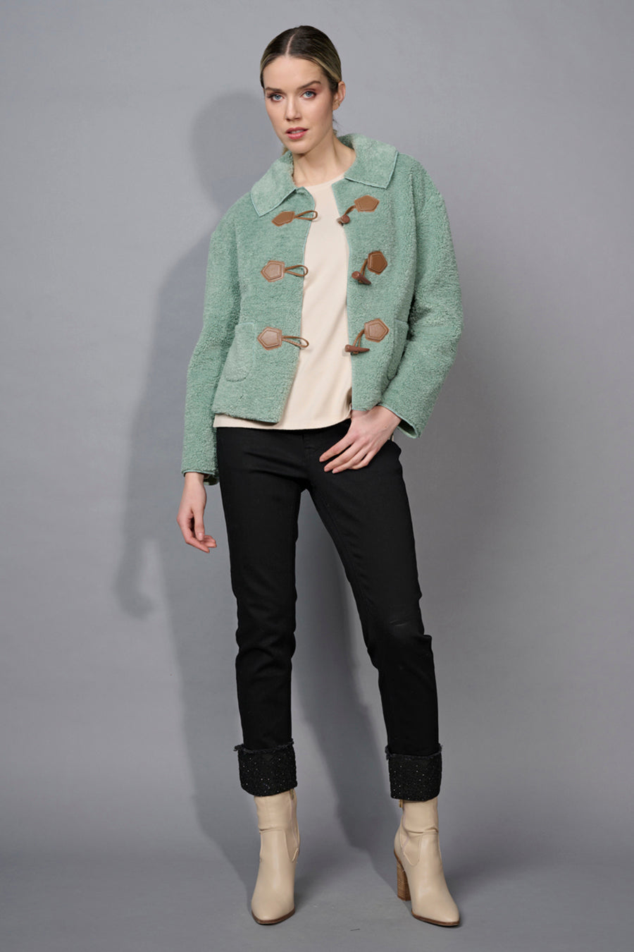 Faux Shearling Jacket