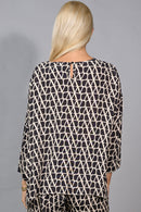 3/4 Sleeves Flowy Top