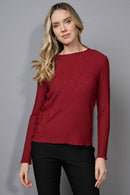 Pleated Leaf Top