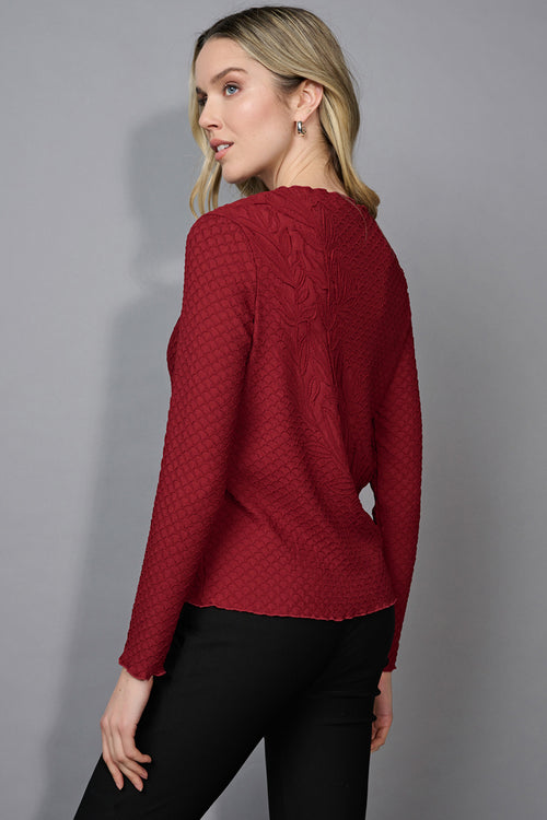 Pleated Leaf Top