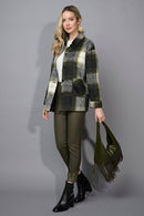 Button-Front Jacket With Pockets