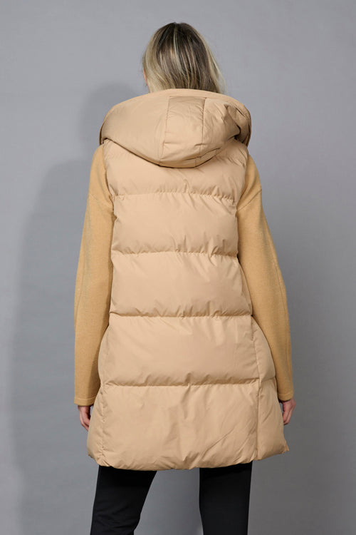 Hooded Long Vest