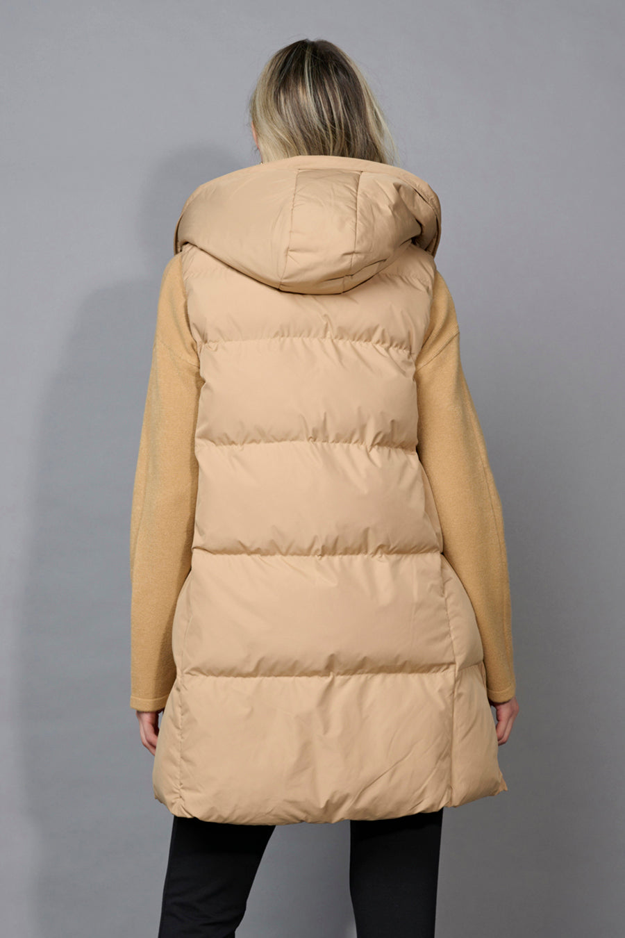 Hooded Long Vest