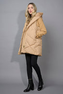Hooded Long Vest