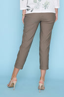 Cuffed Capri Back View