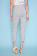 Cuffed Capri Back View