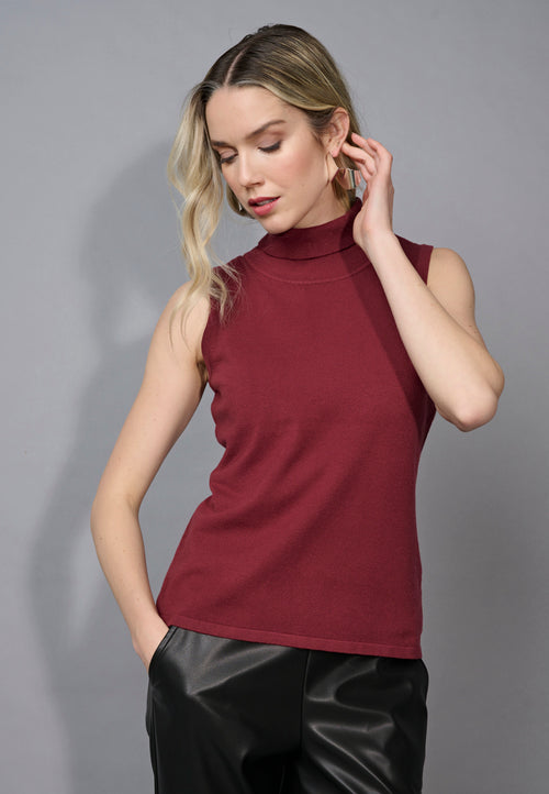Turtle Neck Tank Front View