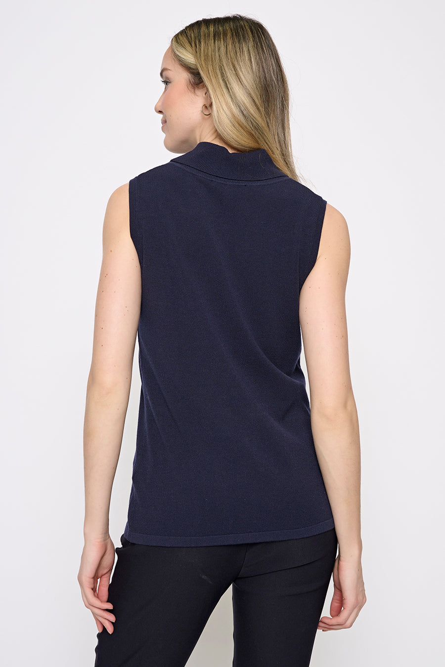 Turtle Neck Tank Back View
