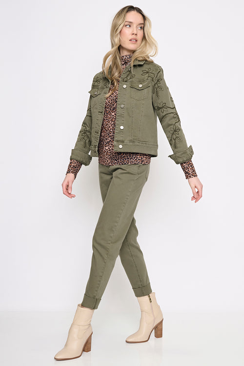 Cuffed Ankle-Length Jeans Full Length