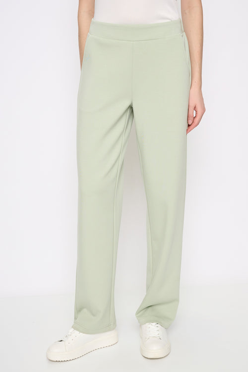 Wide-Leg Full-Length Pants Front View