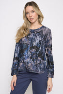 Curved-Hem Top Front View