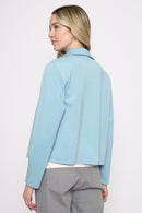 Button-Front Jacket Back View