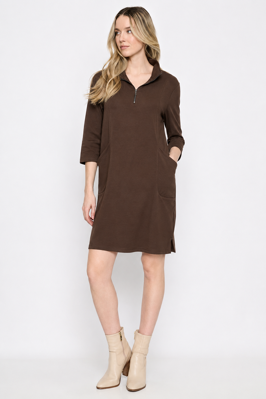 3/4 Sleeves Dress