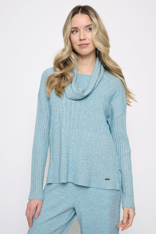 Textured Knit Top Front View