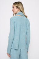 Textured Knit Top Back View
