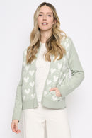 Heart Zip-Front Jacket Front View