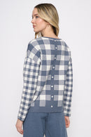 Checker Top Back View