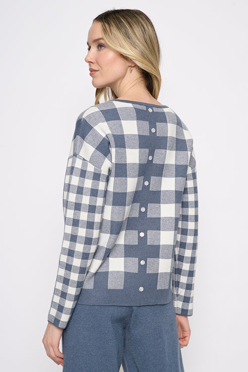 Checker Top Back View