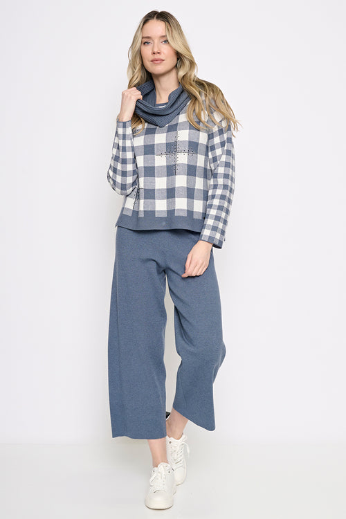 Checker Top Full View