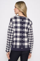 Checker Top Back View