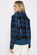 Short Plaid Jacket